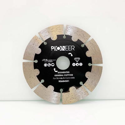 LƯỠI CẮT GẠCH - ĐÁ RSA04501 08 răng đường kính phi Ø 114mm chuyên cắt gạch, đá chất lượng cao chính hãng