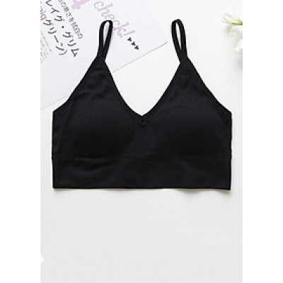 Áo lót bra hai dây len tăm đệm mỏng S028