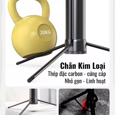 Gậy Quay Video MP19-S thông minh,chụp ảnh, livestream, kim loại bền bỉ, gimbal 360 dõi theo, nâng cấp, hàng chính hãng