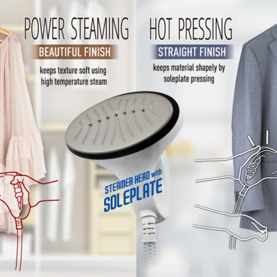 Bàn Ủi Hơi Nước Panasonic NI-GSD071PRA - Mặt đế chống dính bằng Flourine - Làm nóng nhanh - Hàng Chính Hãng