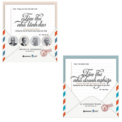 Combo Tâm Thư Nhà Doanh Nghiệp + Tâm Thư Nhà Lãnh Đạo