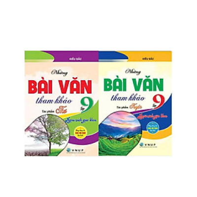 Sách - Combo những bài văn tham khảo lớp 9 - tác phẩm thơ + truyện ngoài sgk (dùng chung cho các bộ sgk hiện hành) - HA