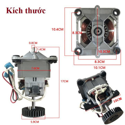 Các loại Động cơ máy xay sinh tố cũ từ 1500w đến 3000w