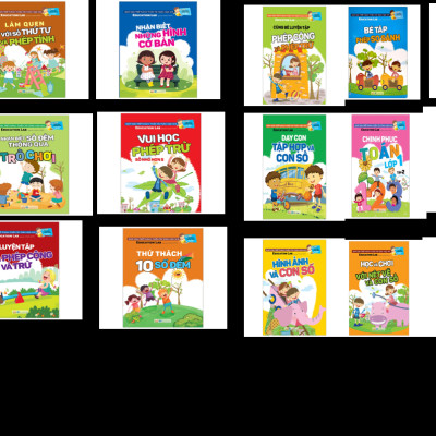 Combo 22 cuốn Tủ Sách Tư Duy Toán Học Hàn Quốc - Education Lab - Vanlangbooks