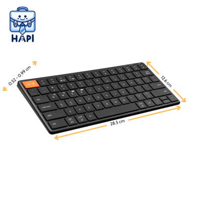 Bàn phím không dây hàng chính hãng HyperWork HyperOne Gen 3 HPW-KB1G3