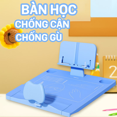 Bàn Học Thông Minh Chống Gù, Chống Cận, Chống Ngủ Gật – Ngăn Ngừa Cận Thị, Gù Lưng Hiệu Quả