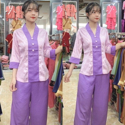 ĐỒ LAM ĐI CHÙA  Bà Lai Lụa