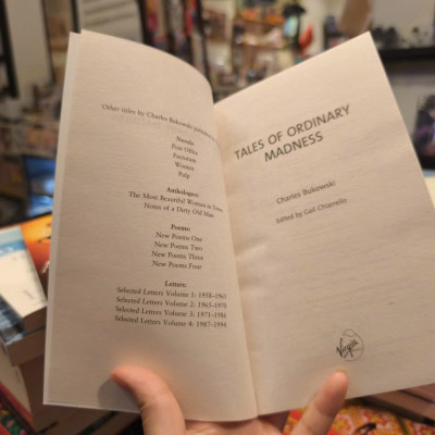 Sách - Tales of Ordinary Madness by Charles Bukowski | Classic American Fiction English Book