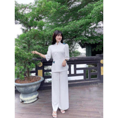 ĐỒ LAM ĐI CHÙA Mẫu Con Bướm Và Cá Ngọc