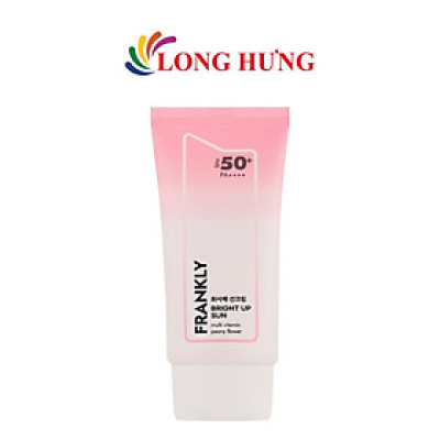 Kem chống nắng nâng tông kiềm dầu Frankly Bright Up Sunscreen SPF 50+ PA++++ (50ml) - Hàng chính hãng