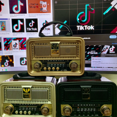 Đài Radio NNS-8091BT có bluetooth FM-AM/FM/SW Jaban-cổ điển sang trọng-Hàng Chính Hãng