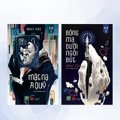 Combo 2 cuốn : Mặt Nạ A Quỷ (Fix 1) + Bóng Ma Dưới Ngòi Bút (Fix 2)