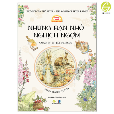 Trọn bộ 4 cuốn sách Song ngữ: Thế giới của Thỏ Peter - The World Of Peter Rabbit kèm Audio giúp bé học tiếng Anh