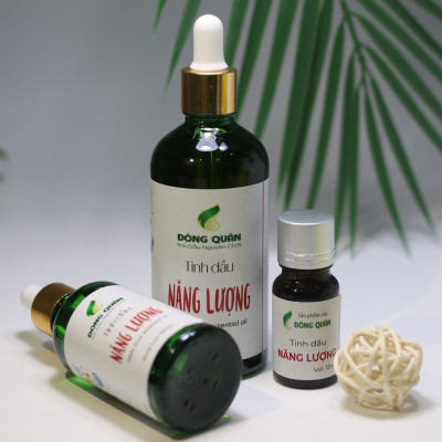 Tinh Dầu Năng Lượng Nguyên Chất Đông Quân Làm Thơm Phòng, Giúp Thư Giãn, Tăng Cường Tập Trung Khi Học Tập Và Làm Việc 100ml/lọ