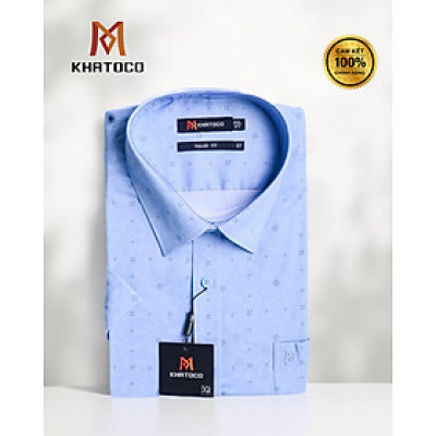 Áo sơ mi tay ngắn Khatoco (size S->5XL)