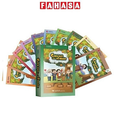 Sách - Bộ Sách Gieo Hạt Cùng Vĩ Nhân - Bộ 1 (Bộ 10 Cuốn)