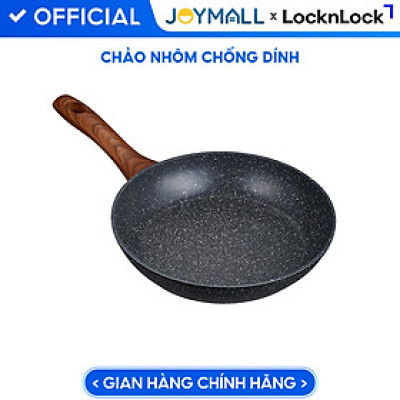 Chảo Nhôm Chống Dính Lock&Lock Baum Marble 1 Tay Cầm LBU1243C (24cm)