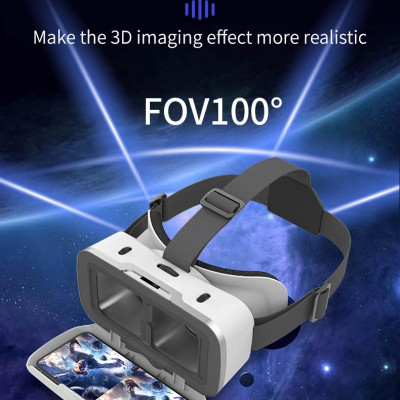 Kính Thực Tế Ảo VR Box Chính Hãng VR Shinecon SC-G15 Xem Film 3D Siêu Nhẹ Dùng Cho Điện Thoại Từ 4.7 - 7 Inches - Hàng Chính Hãng