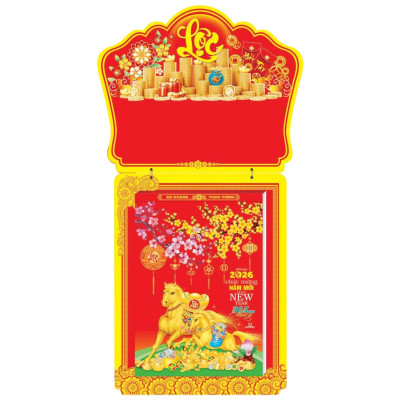 Lịch Bloc Cực Đại 2026 - 365 Ngày Như Ý - Sách Thời Đại STĐ-NST04