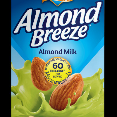 Blue Diamond - Thùng Sữa Hạt Hạnh Nhân ALMOND BREEZE vị Matcha 180ml x 24 Hộp