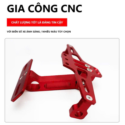 Pát Gập Biển Số CNC Nhôm Hợp Kim Hàng Dày, Chắc Chắn, Lắp Được Cho Xe Máy Và Xe Điện, ĐÈN TRANG TRÍ , ĐỒNG HỒ TREO TƯỜNG