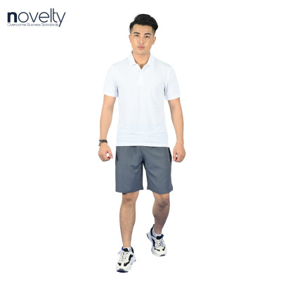 Áo thun Polo nam Novelty 210055 màu trắng