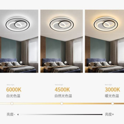 Đèn trần MONSKY ADONIS hiện đại trang trí nội thất cao cấp 3 chế độ ánh sáng có khiển từ xa