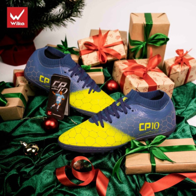 Giày bóng đá sân cỏ nhân tạo chính hãng Wika CP10 Công Phượng ( tặng tất chống trơn ) Size 32 đến 43
