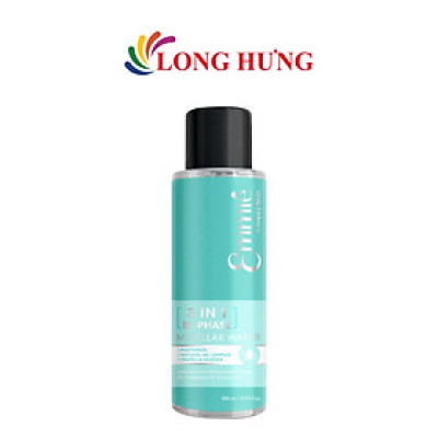 Nước tẩy trang Emmié By Happyskin 3 in 1 BI-Phase Micellar Water (400ml) - Hàng chính hãng