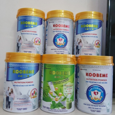 THỰC PHẨM BỔ SUNG VI CHẤT DINH DƯỠNG NUTRITION POWDER LOW CHOLESTEROL dùng được cho người tiểu đường KOOBEME