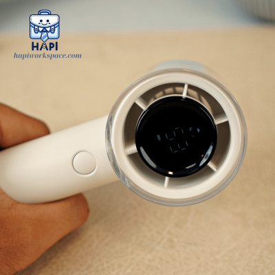 Quạt cầm tay hàng chính hãng WiWU Hurricane High Speed Fan Wi-FS010: 5 tốc độ gió, cực mát, thời lượng sử dụng lâu dài