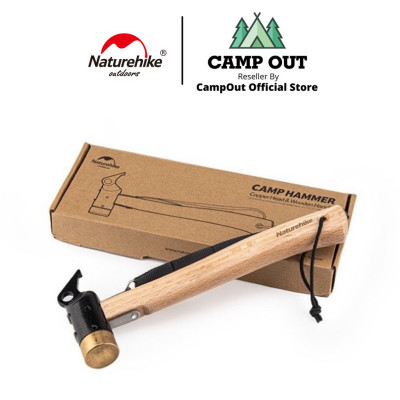 Đồ cắm trại búa thép đóng cọc lều Naturehike campoutvn NH20PJ083 du lịch dã ngoại đẹp sang glamping đúc nguyên khối A198