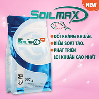 SOILMAX New - Đối kháng khuẩn, kiểm soát tảo, phát triển lợi khuẩn cao nhất
