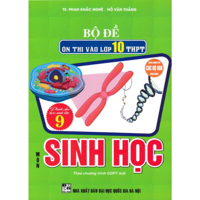 Sách - Combo Bộ Đề Ôn Thi Vào Lớp 10 THPT Môn Sinh Học + Bồi Dưỡng Học Sinh Giỏi Sinh Học 9 - Phan Khắc Nghệ (Bộ 2 Cuốn) HA