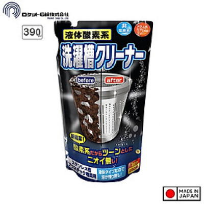 Nước tẩy lồng máy giặt siêu sạch Rocket 390ml - Hàng nội địa Nhật Bản |#Made in Japan|