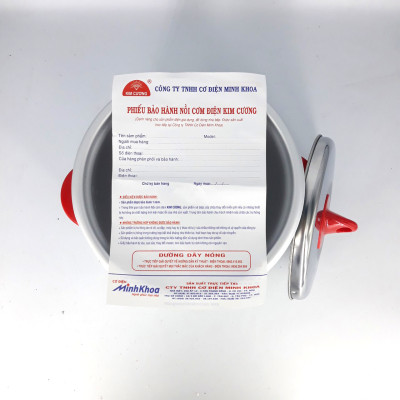 Nồi cơm điện Kim Cương 0.6L - KC-0.6L - Hàng chính hãng