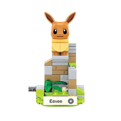 Đồ Chơi Lắp Ráp KEEPPLEY Pokemon Mini Eevee B0102