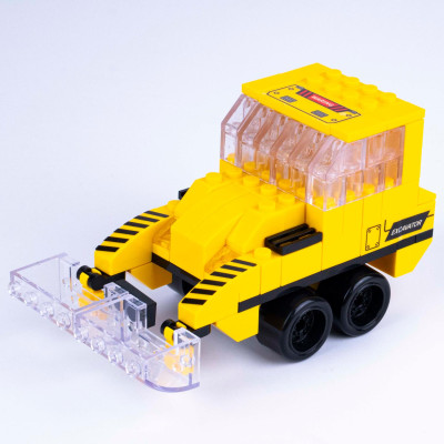Đồ Chơi Lắp Ráp Xe Công Trình 6 Trong 1 - Construction Vehicle - Toys&Joys 8832-2 (1000 Mảnh Ghép)