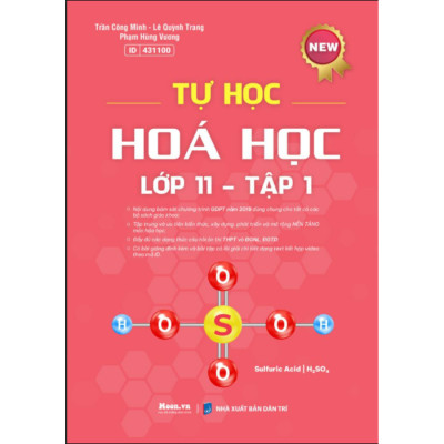 Sách - Combo Tự học Hóa học lớp 11 - Tập 1 + 2 (Moon)