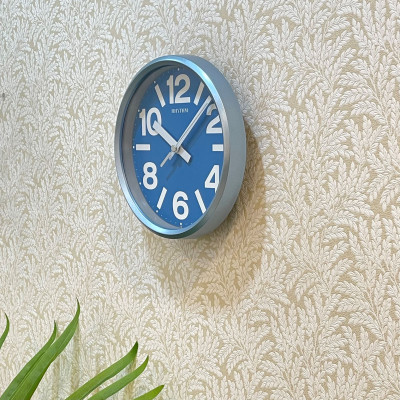 Đồng hồ Rhythm CMG890GR04- Kt 18.0 x 4.4cm, 240g. Vỏ nhựa. Dùng Pin.