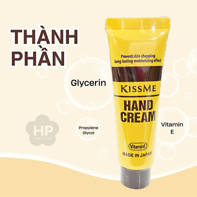 Kem Dưỡng Ẩm Và Làm Mềm Da Tay Kissme Moisturizing Hand Cream 65 G