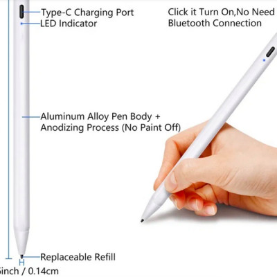 Bút cảm ứng chuyên dụng cho Máy tính bảng SAMSUNG Tab S9 , S8 , Tab S , Tab A chống tì tay hệu Wi WU Picasso Active Stylus P339 Universa - Hàng chính hãng