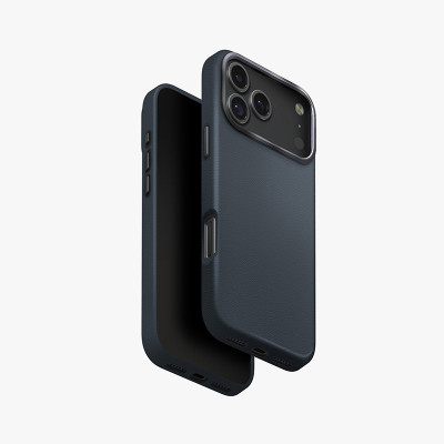 Ốp Lưng Cho iPhone 17 Series UNIQ LYDEN Da Vegan Cao Cấp Viền Camera Bằng Nhôm Lót Microfiber Hỗ Trợ MagClick Hàng Chính Hãng