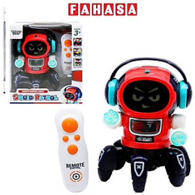 Đồ Chơi Robot Điều Khiển Từ Xa Mực Tuần Tra - Vecto VT2096/RD - Màu Đỏ