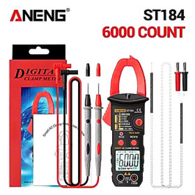 ANENG ST184 Ampe Kìm Kỹ Thuật Số Auto-Ranging (Tự Động Đo), Vạn Năng Kế True-RMS, Dụng Cụ Đo Điện Chuyên Dụng, hàng nhập khẩu