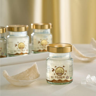 Combo 10 tặng 1 Yến Hũ Chưng Sẵn Đường Phèn Yến Sào Hoàng Kim- 1.5g Yến Sào, Chuẩn OCOP 4 Sao 70ml