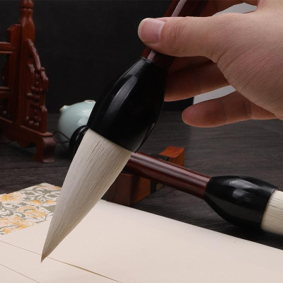 Bút lông cỡ đại nhiều loại dương hào, kiêm hào, hùng hào viết thư pháp vẽ thuỷ mặc chuyên dụng