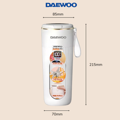 Ly Xay Cầm Tay DAEWOO DWBL-3424 (340ml) Hàng Chính Hãng