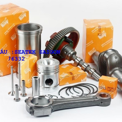 Cụm Piston - Xy lanh máy Misubishi 4HP SD4 (D=68mm) 