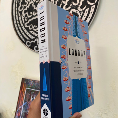 Sách - Paperscapes: London: The book that transforms into a cityscape by Sandra Lawrence